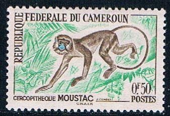 Cameroun 358 MNH Monkey 1962 (C0254)+