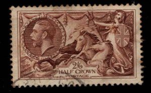 Great Britain Scott 222 Britannia, Used  Waterlow printing