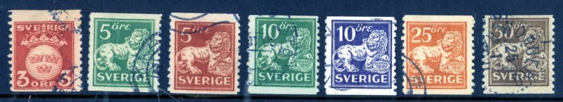 SWEDEN 150-59  USED  BIN $2.50