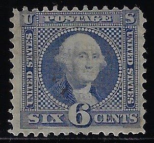 Scott #115 - $600 – Fine-unused, RG – Brilliant fresh color – SCV: $1,000