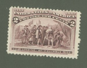 United States #231 Mint (NH)