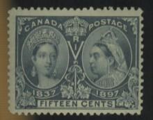 Canada #58 MINT F-VF OG HR Cat$260