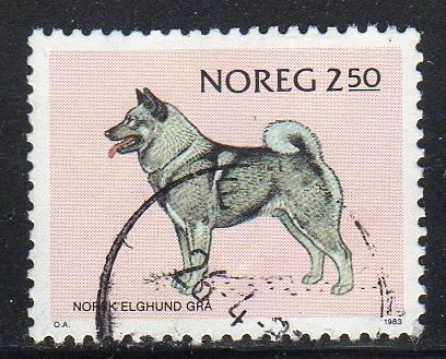 Norway 817 - Used - Elk Hound (3)