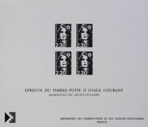 1990 France Marianne Luxury Proof X848-