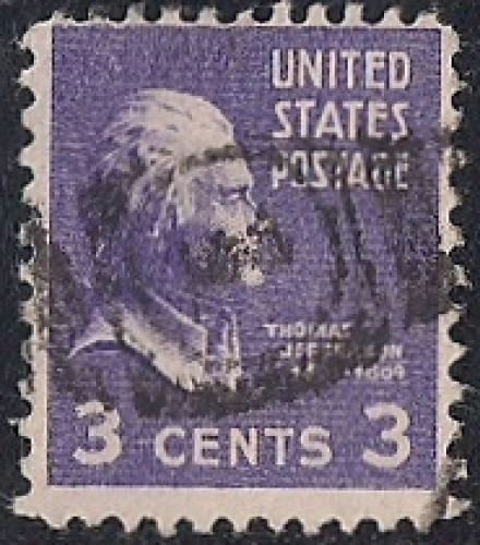 jefferson united states postage stamps