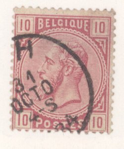 Belgium, Scott #45, Used