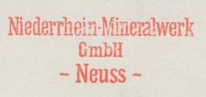 Meter cut Germany 1960 Minerals