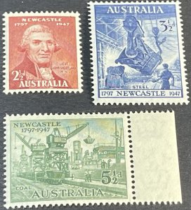 AUSTRALIA # 207-209-MINT NEVER/HINGED--COMPLETE SET--1947