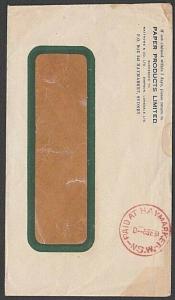 AUSTRALIA 1931 cover with fine cds in red PAID AT HAYMARKET / NSW..........57263