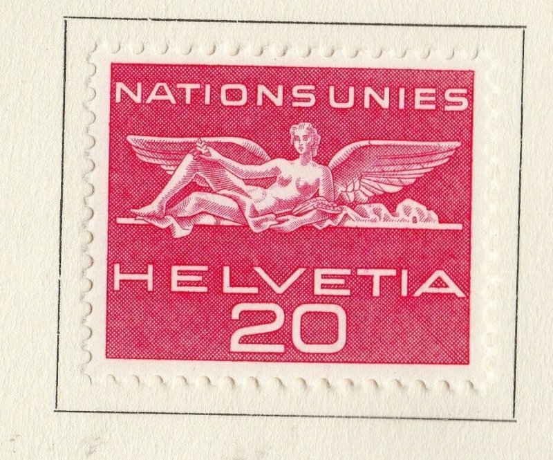 Switzerland Helvetia 1959 Early Issue Fine Mint Hinged 20c. NW-170833 