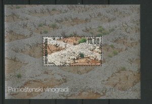 CROATIA-MNH**  BLOCK-PRIMOSTEN VINEYARD-2003. 