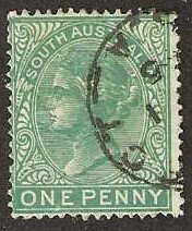 South Australia 97, used, 1893, (a341)