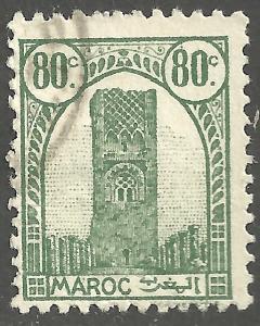 FRENCH MOROCCO SCOTT 184