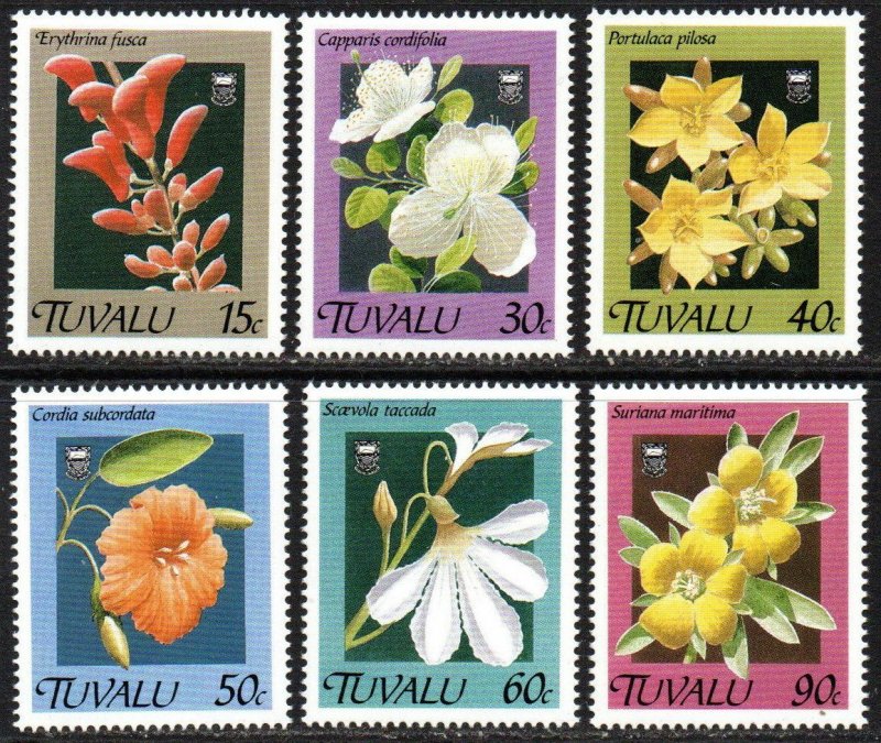 Tuvalu Sc #549-554 Mint Hinged