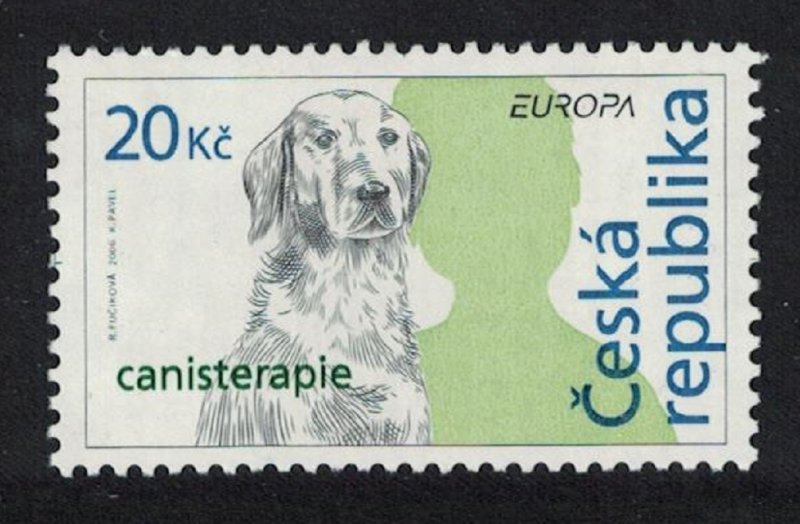 Czech Rep. Dog Canistherapy Europa Integration 1v SG#468