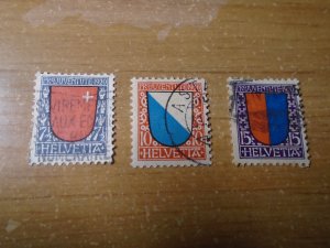 Switzerland  #  B15-17  used