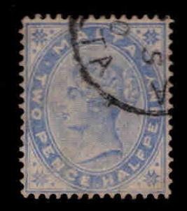 MALTA  Scott 11 Used Victoria stamp