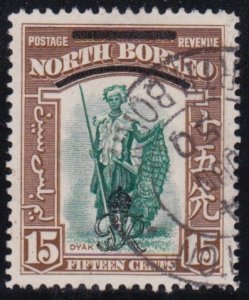 North Borneo Used - Scott# 231