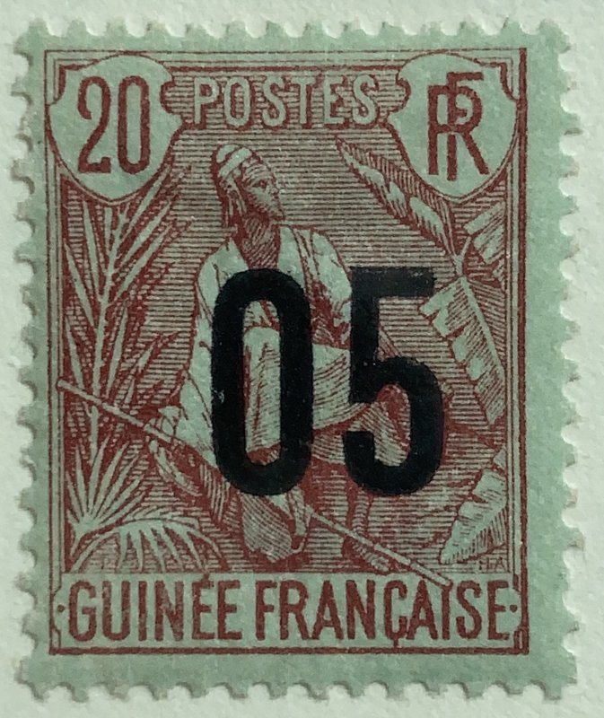 AlexStamps FRENCH GUINEA #58 VF Mint 