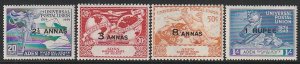 1949 Aden (Kathiri) - Sc 16-9 - MNH VF - 4 single - UPU