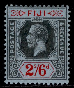 FIJI GV SG240, 2s 6d black & red/blue, M MINT. Cat £12.