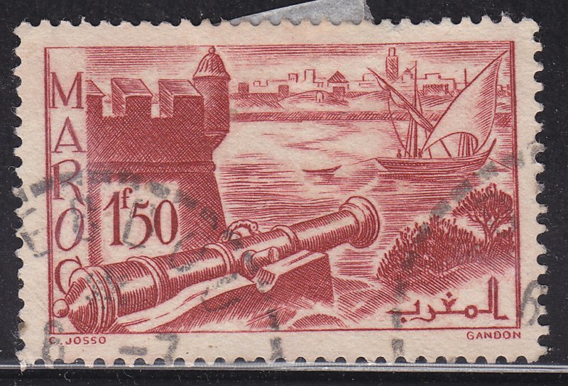 French Morocco 168 Ramparts of Sale´ 1940