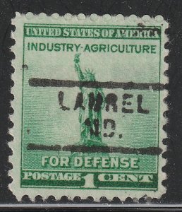 Precancel - Laurel, MD - PSS 729 - Better Town and Type