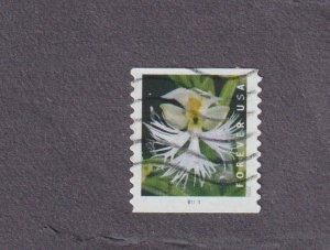Used PNC1 Forever Wild Orchids US Scott #5435-5444, 5444a