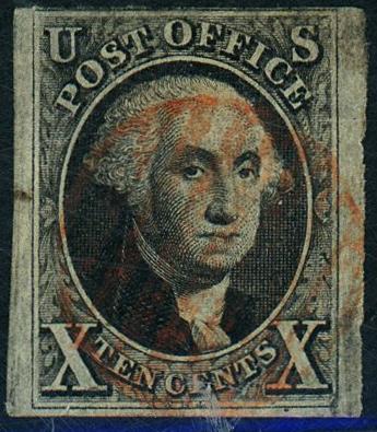 U.S. #2 Used VF Red Cancel