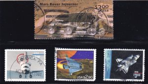 US group of Priority/Express mail stamps  (110J)