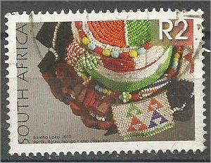 SOUTH AFRICA, 2010, used R2, Definitive series Beadwork.