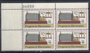 US#1500 6c Progress in Electronics-1973,PB ,MLH cat. $.55