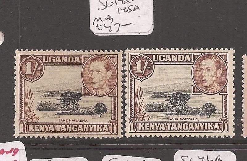 Kenya, Uganda and Tanganyika SG 144, 145a MOG (4cfl)