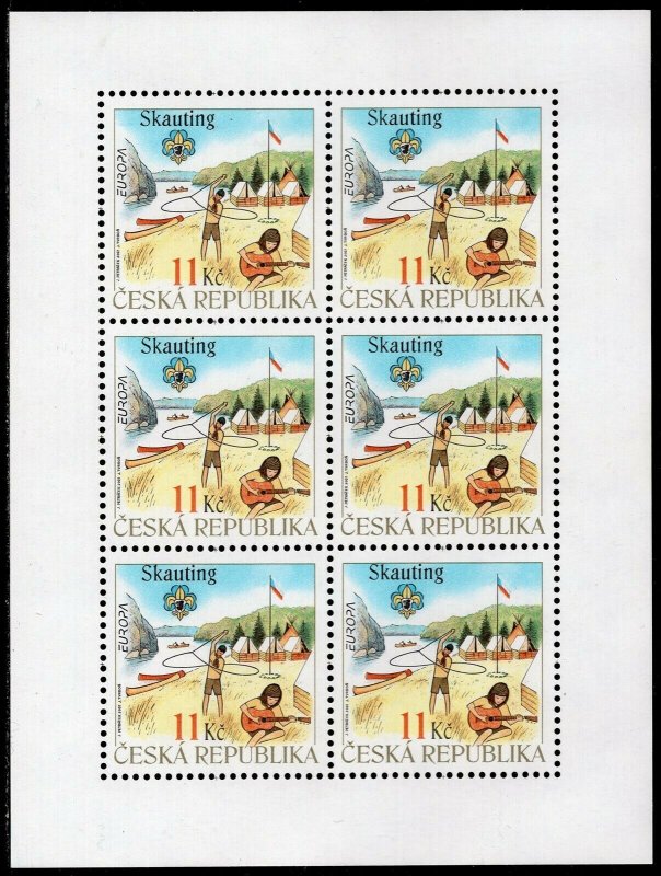 EUROPA 2007 - Czech Republic - The 100th Anniversary of Scouting - MNH S/S