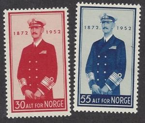 Norway  Scott # 327-8     Mint never hinged