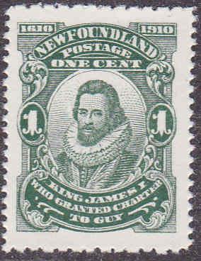 Newfoundland Scott 87b VF NH