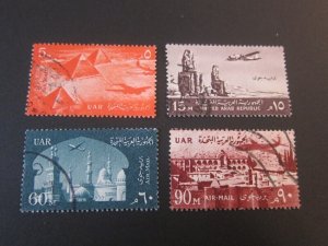 Egypt 1959 Sc C91-4 set FU