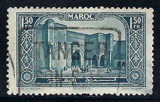 French Morocco 111 VFU R381-3