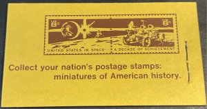 U.S.#  BK123-MINT/NEVER HINGED--COMPLETE BOOKLET/UNEXPLODED--1972