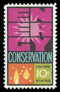 PCBstamps   US #1547 10c Energy Conservation, MNH,  (4)
