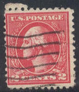 US Stamp #528A -  George Washington 1918-20 Offset Printing Issue Single