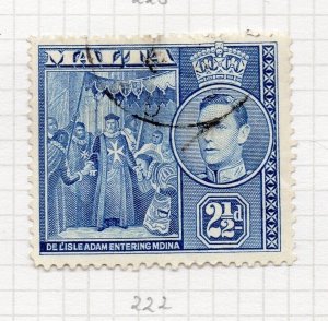 Malta 1938 Issue Fine Used 2.5d. NW-208433