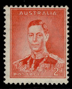 AUSTRALIA GVI SG167, 2d scarlet, NH MINT.