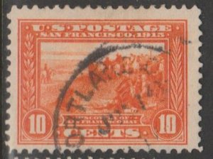 U.S. Scott Scott #400A San Francisco Bay Stamp - Used Single