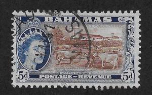 BAHAMAS SC# 164 FVF/U 1954