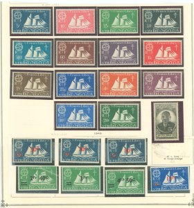 St. Pierre & Miquelon #300/322 Unused