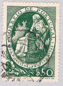 Portugal 639 Used Statue of Brotero 1944 (BP39722)
