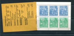 Germany 1955  Complete booklet LP3608/55  Mi MH 1 MNH  7301