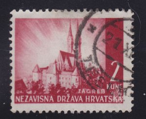 Croatia 35 Zagreb Cathedral 1941