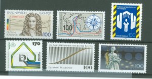 Germany #1771-1776 Mint (NH) Single (Complete Set)